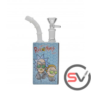 JUICE BOX GLASS WATER PIPE 7inch